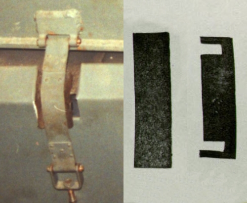 Fuel tank underlays Fuel tank underlays