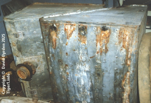 Fuel tanks in storage Fuel tanks in storage