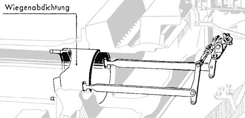Tiger E ; gun tube seal sketch
