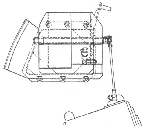 Tiger E gunner's pedals diagram