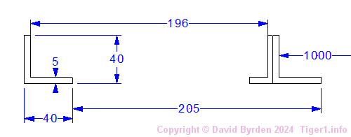 Frame cross section