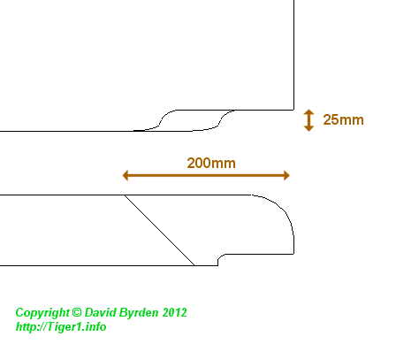 Notch in Tiger (P) mantlets