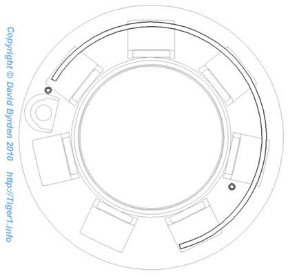 Reversed design of cupola