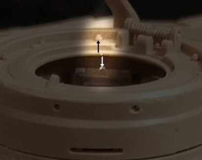 Misalignment in the cupola