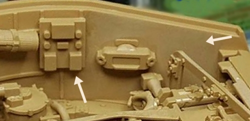 Turret left side in RM5025