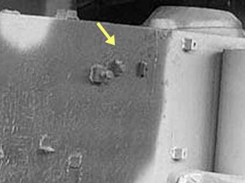 Upper antenna tube mounts