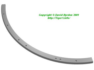 Turret guard ring segment