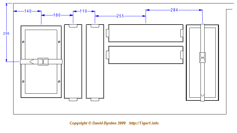 Tray layout