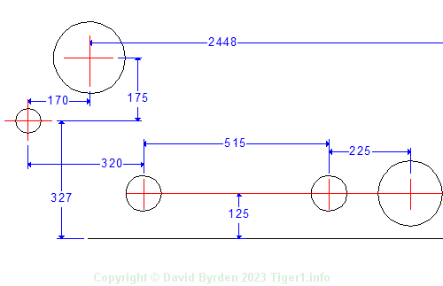 Front suspension axes