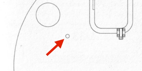 Turret antenna locator