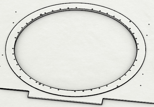 Turret ring, final version