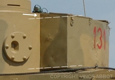 Turret bin on a real Tiger