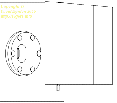 Standard turret bin, from the left