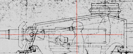 First turret design for VK3001, elevation