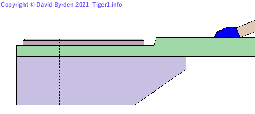 Tiger outer road wheel diagram